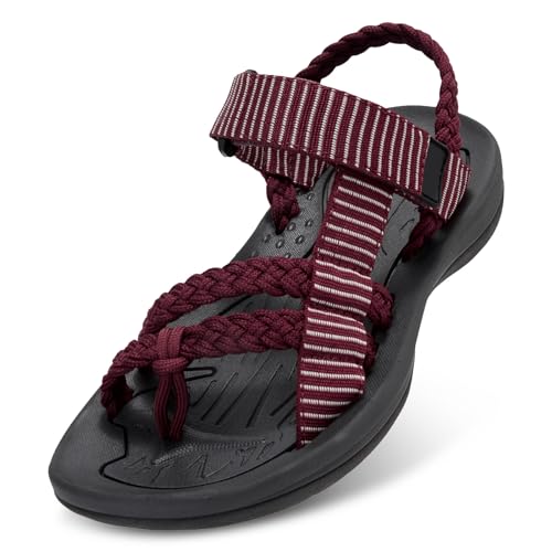CAMEL CROWN Women's Hiking Sandals Comfortable Walking Sandals for Women Flip Flop Sandals Athletic Sport Sandals