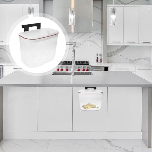 Bote de basura colgante pequeño para cocina y baño miniatura 7