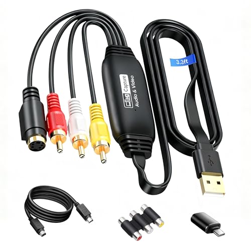 avedio links VHS to Digital Converter, USB2.0 Video Cpture Card,