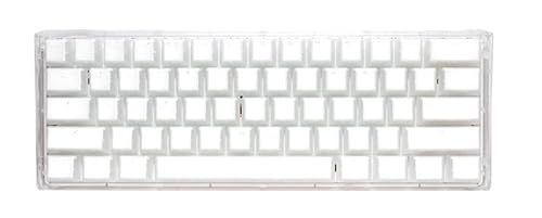 DUCKY One 3 Aura White Mini Gaming Tastatur, RGB LED - MX-Brown