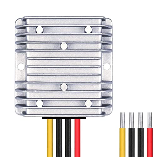 Image of DC 12V Step Up to 48V Boost Converter 5A 240W DC Voltage Regulator Power Converter Adapter Waterproof Module Transformer for Golf Cart Club Car LED Light