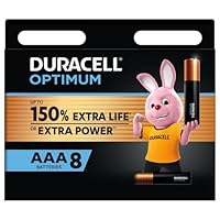 Duracell Optimum AAA 8 Pack Batteries