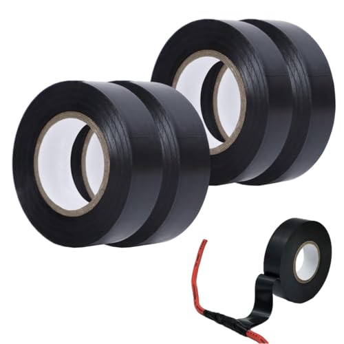 Image of 1 Roll Self Amalgamating Tape Black Waterproof Electrical Tape Rubber