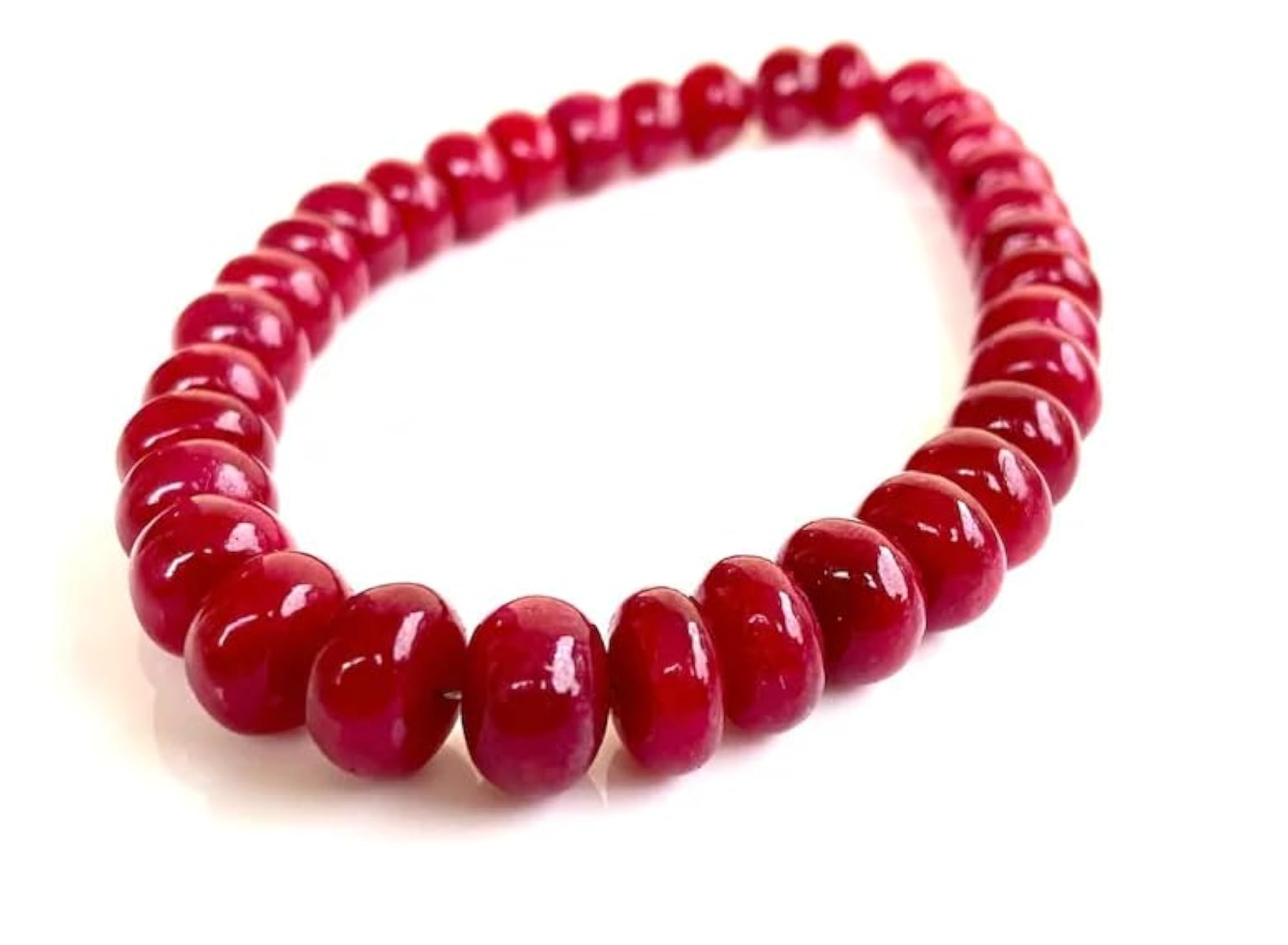 AAA+++ Quality Natural Ruby Stone Bracelet, Original Manik