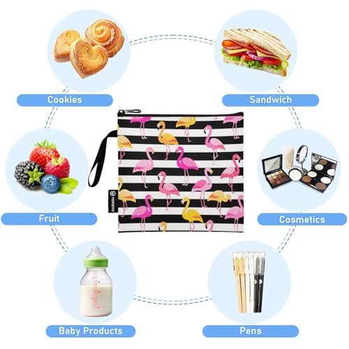 Set de 3 Bolsas Reutilizables para Snacks miniatura 5