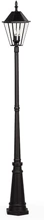 LUTEC London Solar LED Outdoor Post Light