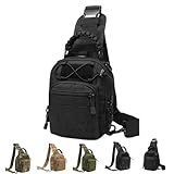 RETGJNC Bolso de pecho para hombre | Bolso bandolera de pecho, bolsa de...