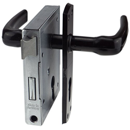 Bever & Klophaus Universal-Kastenschloss mit Griffset und Rückplatte