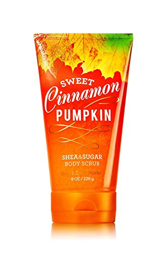 Bath and Body Works Sweet Cinnamon Pumpkin Sugar Scrub - 2 in 1 Shea and Sugar Body Wash and Body Scrub (8 ounces)