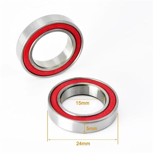 Rodamientos cerámicos 6802 de 15mm 24mm 30mm en pack de 2 unidades 2