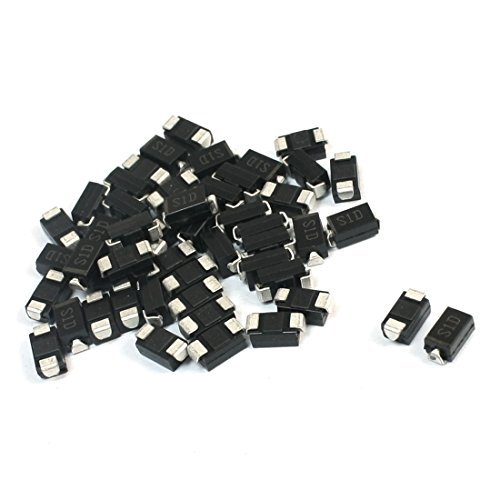 Componentes eléctricos DO-214AC 200V 1A diodo rectificador M7 50pcs