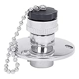 White Water 316 Stainless Steel Water Inlet with Cap - 8070S