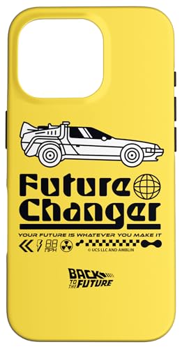 �o�b�N�E�g�D�E�U�E�t���[�`���[ Time Machine Future Changer Retro �X�}�z�P�[�X iPhone 16 Pro �p