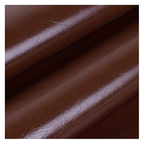 Tissu similicuir de rembourrage marron 1.6X10m imperméable pour réparer un canapé