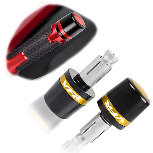 �o�C�N���i �ɓK������z���_ VFR VFR400 750 750F 750R 800 800F 800X 1200 1200F 2012 �I�[�g�o�C�̃n���h���o�[�G���h�O���b�v�n���h���n���h�o�[�O���b�v�G���h����(Gold)