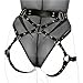 ROIEIIR Women Leather Sexy Punk Goth Leather Garter Body Harness BDSM Bondage Waist Leg Cage Beds Harness Garter Belt Erotic Lingerie Thigh Chain