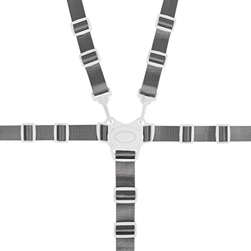 High Chair Straps, Replacement 5-Point Harness for Stroller, Pram, Buggy