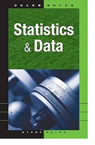 Coles Notes Study Guides - Statistics and Data ... 1552677958 Book Cover