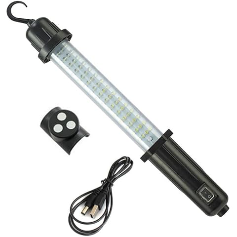Voche Superbright 100 LED Worklight with USB Charger Cover