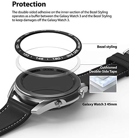 Ringke UK VAR Bezel Styling Galaxy Watch 3 45mm