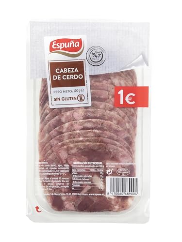 Espuña Cabeza Cerdo Loncheado Flash, 80g