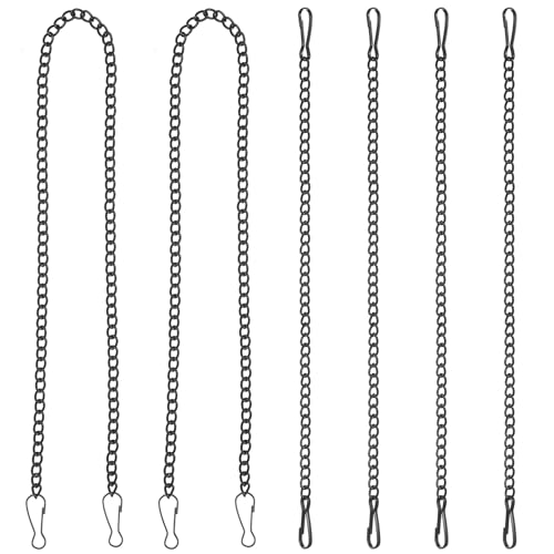 VILLCASE 6 Stück Metallkette zum Aufhängen, 25cm und 50cm Eisen...