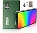 Produktbild LED Videoleuchte RGB, LED Videolicht Aluminium USB Wiederaufladbarem LED Video Licht mit 4000 mAh Akku 2500K-8500K Dimmbare RGB Licht Fotografie für DSLR Kamera YouTube Videofotografie,CRI97+