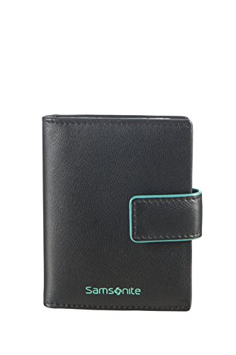 Preisvergleich Produktbild SAMSONITE Card - Creditcard Kreditkartenhülle, 10 cm, Black / Light Blue