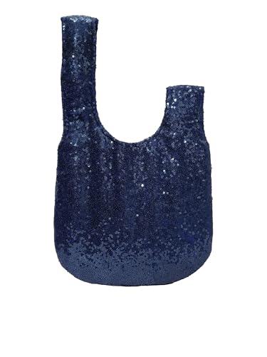 Image of Signature Potli Bag for Women - Sequin Knot Detail | Wedding & Cocktail Festive Statement Ethnic Handbag