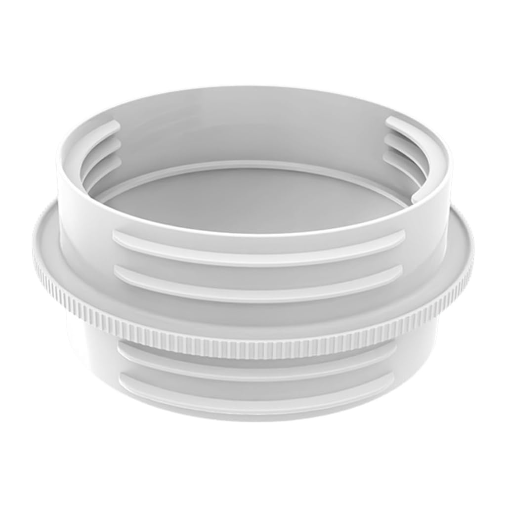 Daynagh White Universals Thread Coupling For Portable Air Conditioner Exhaust Hose Coupler, Universal 5.1/5.9 Inch Air Conditioner Hose Connector, Air Conditioner Exhaust Adapter, Air Conditioning Hose Extension