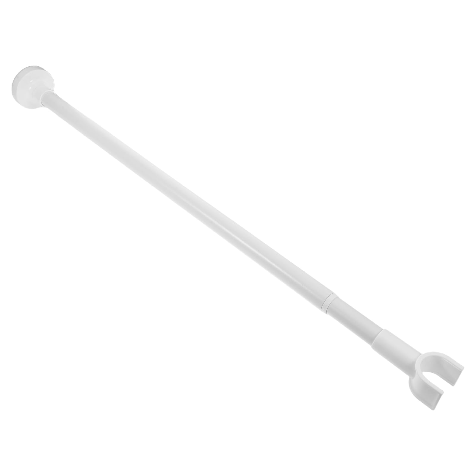 Barre de sécurité de porte télescopique 70-120 cm avec butoir anti-collision et base antidérapante