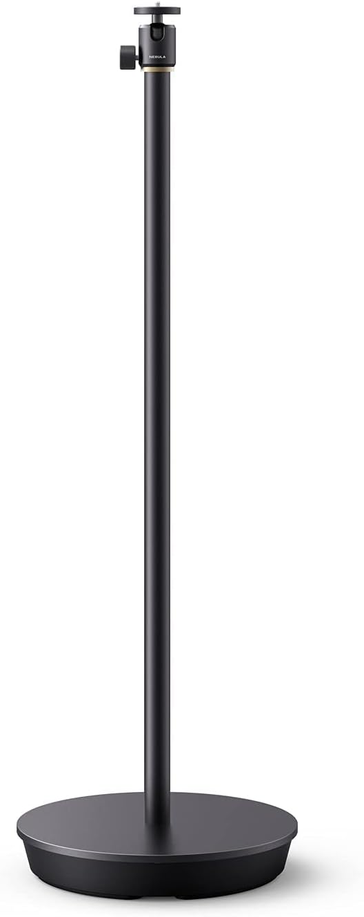 Anker Projector Lightweight and Adjustable 3-ft Floor Stand, Fits Projectors, including Cosmos Max, Solar Series, Capsule Series, Apollo, and Astro, Universal Mount, Cable Storage