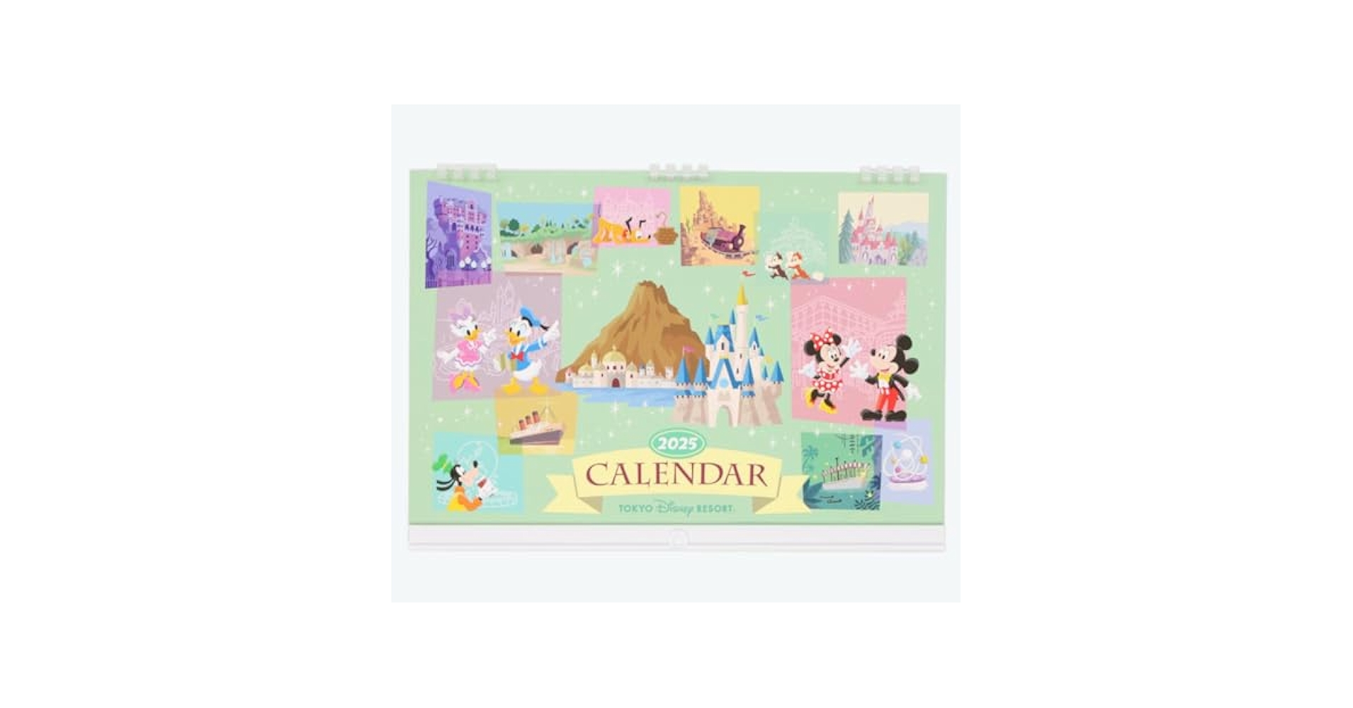 Amazon | ミッキー＆フレンズ 壁掛けカレンダー 買い物袋付き