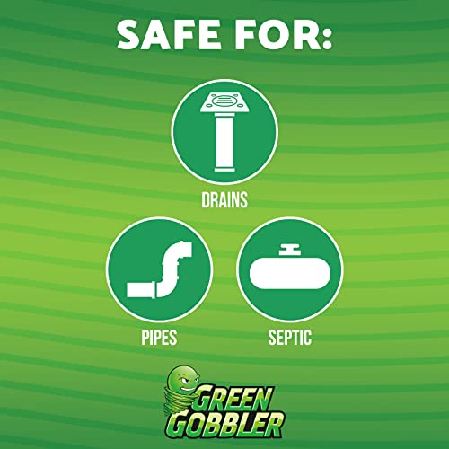 Green Gobbler 8541814331 Enzyme Drain Cleaner | Controls Foul Odors & Breaks Down Grease, Paper, Fat & Oil In Sewer Lines, Septic Tanks & Grease Traps thumb #4