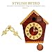 Holibanna 2pcs Cuckoo Clock Hands: Metal Clock Hands Replacement Parts Kit 6.5cm/2.5in Mechanical Movement Watch Parts Repair Tools Gold