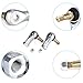 10L0L Golf Cart Tie Rod Ends Ball Joint Kit for EZGO TXT 2001-Up Electric & Gas Models-Driver & Passenger Side Replacement Parts (Fits OEM #70902-G01 70902-G02) - 2-Piece Set