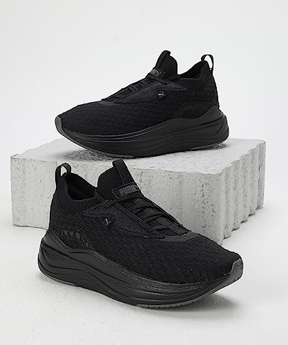 Image of PUMA Womens Softride Mayve Running Sneakers Shoes - Black