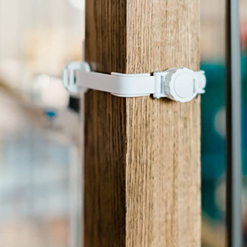 Qdos Universal Stair Mounting Adapter For All Baby Gates | White | Universal Solution For Gate Installation On Banisters And Spindles - No Screws In Banister - Works With All Gates - Easy Installation #TOP2