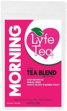Lyfe Tea Hot Seller 14 Days Detox Morning Tea Designed to Boost Energy and Elevate Your Mood Eliminates toxins Released from Fat Cells Aids in Digestion