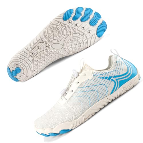 Hike Barefoot Shoes for Men Women Breathable & Non-Slip Athletic Footwear Wide Toe Water Shoes