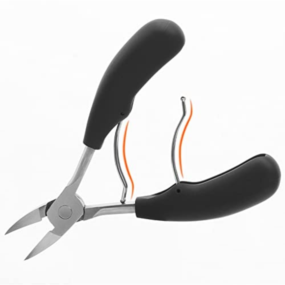 Toenail Clippers Nail Cutters Stainless Steel Pedicure Paronychia Tools Ingrown Cuticle Edge Cutter Scissor — view 5