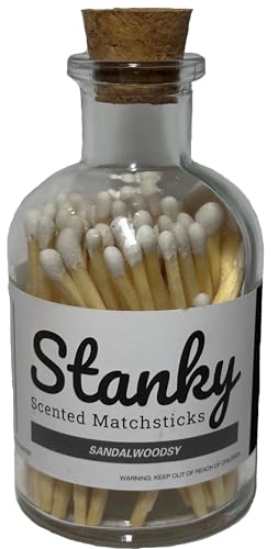 Stanky Scented Matchsticks (Sandalwoodsy) After-You-Go Odor Elimination