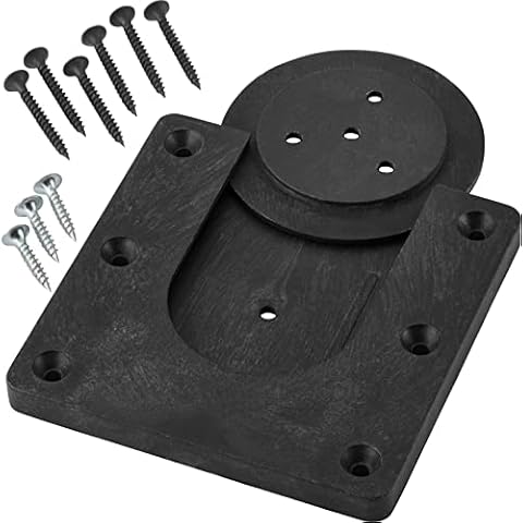 Viper by GLD Products QuickFit Dartboard Mounting Bracket with Pro Line Oche Tape, Black Cover