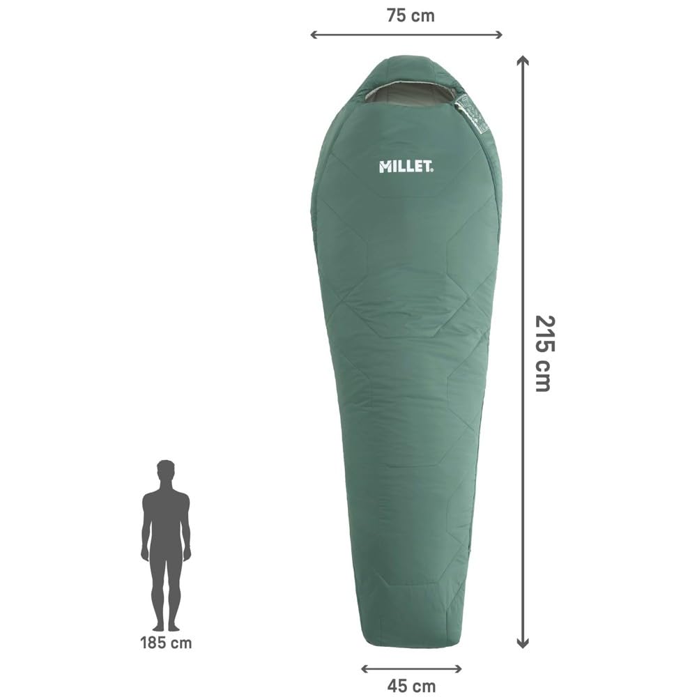 Millet Baikal 750 Schlafsack, Grün – 10° Komfort