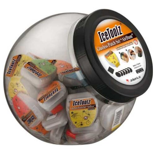 Kit rustines Ice Toolz 56J5 pour réparer rapidement un pneu de vélo crevé