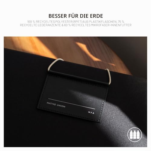 Native Union W.F.A iPad Folio - Minimalistischer und Faltbarer iPad-Ständer samt Hülle aus recycelten Materialien - Kompatibel mit iPad Pro… – Ansicht 4