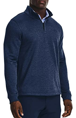 Image of Under Armour Men's Storm Fleece 1/4 Zip Layer, 411 Academy Blue, S