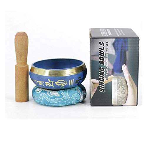 Bol vibrant bouddhiste pour votre séance de yoga et rituel de prière quotidien