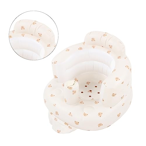 Assento Inflável Infantil, Assento de Apoio para Bebês, Assento de Chão Inflável para Bebês, Assento