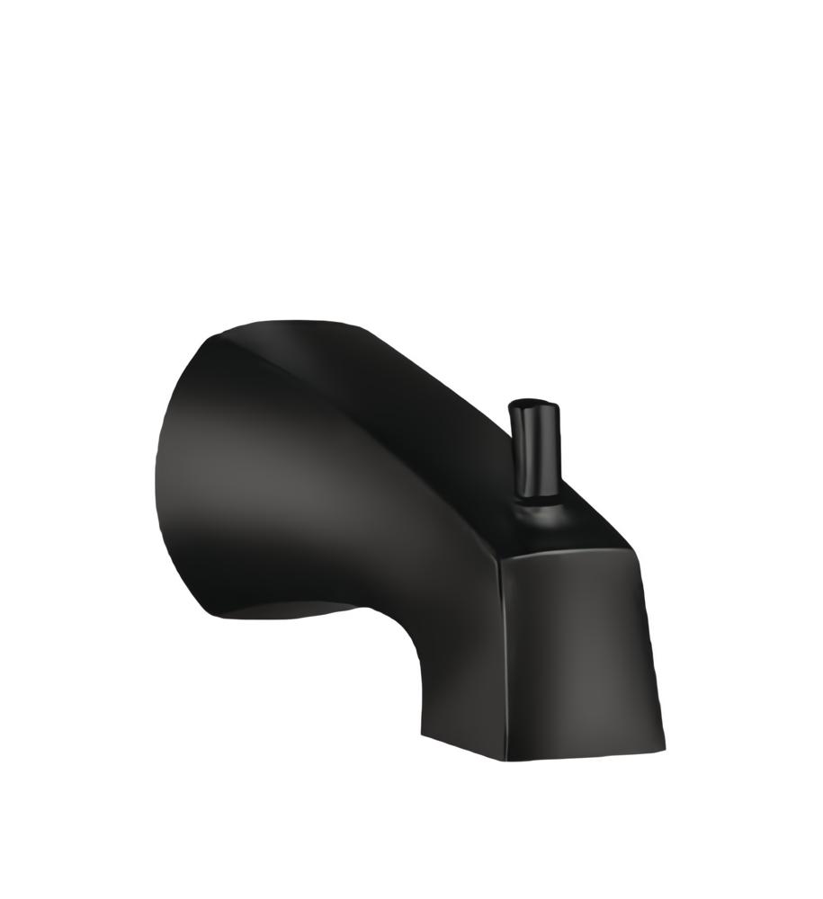 Moen Lindor 82504BL Matte Black 1-Handle Bathtub and Shower Faucet